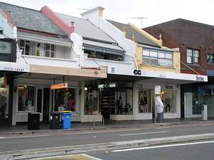 Paddington Shops - Oxford Street - Jersey Road - old Bondi tram route - Sydney